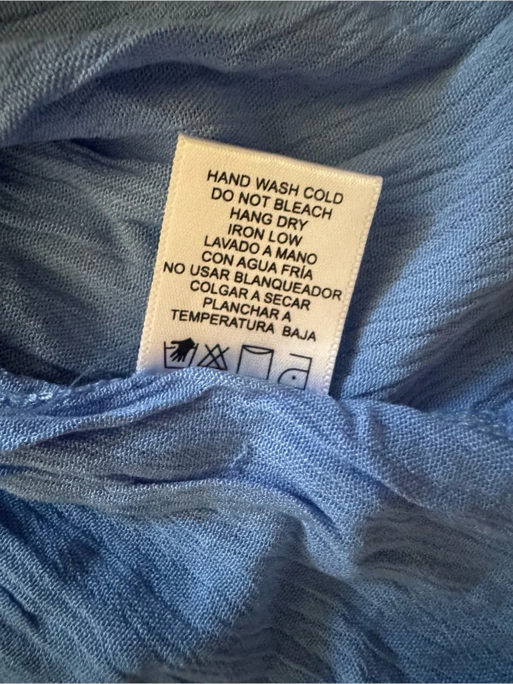 NWT Love Tree Blue Tiered Ruffle Mini Skirt, Various Sizes